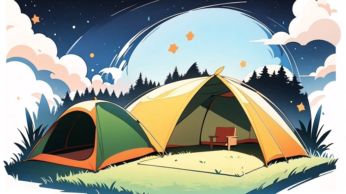 jacetrang282097's tweet photo. Woke up to pine-scented air and a sunrise over the tent—this quiet mountain camping reset hit different. No alarms, just bird calls and warm s’mores by the fire. , https://t.co/DFHk8oCgS4