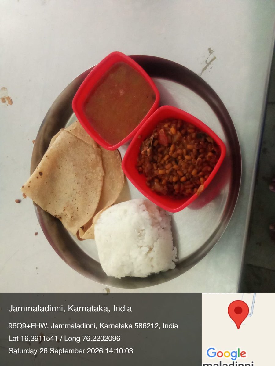 MuddebihalJ's tweet photo. Lunch https://t.co/KxGJECVnxI