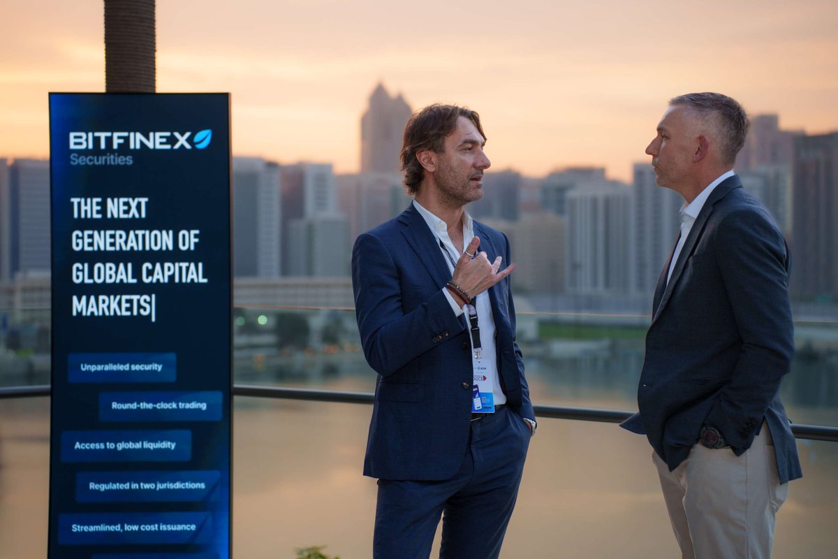 bitfinex's tweet photo. Bitfinex Securities (@BFXSecurities) is hosting a gathering of finance professionals in Lugano on 22 October for The Future of Capital Markets. 

Bitcoin, tokenisation and the road ahead for institutional capital.

Applications open, spaces limited. 👇
https://t.co/8xjWqmoC5l https://t.co/vBorcpqmmt