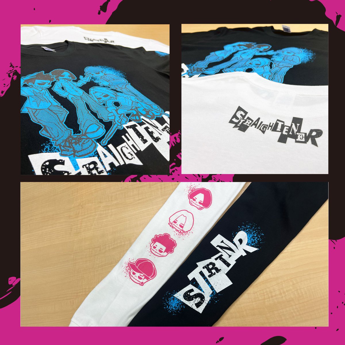 straightenerjp's tweet photo. 【グッズ情報】
2026年秋グッズを公開！
10/3(土)「Mt.FUJIMAKI 2026」より発売開始！

Long Sleeve Tee(White/Black)
Face Towel
Drawstring Pouch
Acrylic KeyRing

#ストレイテナー https://t.co/u3N5EgBSeO