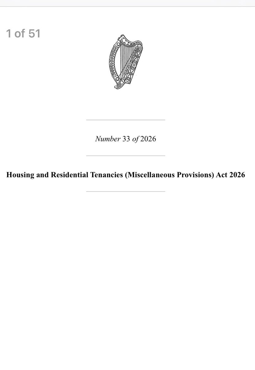 Nick_Delehanty's tweet photo. Immigration to Welfare:

Did you know the Govt passed a new Social Housing law this summer ?

“The Housing and Residential Tenancies Act 2026” 

This Act sets the rules for asylum seekers’ access to social housing

To qualify for social housing you must be “lawfully resident” and “habitually resident” in Ireland.

 “lawfully resident” includes:

• Refugee status
• Subsidiary protection
• Permission to remain
• Programme refugee status
• Certain qualifying family permissions

So once someone moves from being an asylum applicant, they have an immediate legal gateway to the social housing list. 

Social housing is NOT for citizens only. 

And To be clear: 

Until this summer, the rules governing migrants’ access to social housing were largely contained in a Departmental circular from 2012.

The Govt has now written them directly into law. 

This was a chance to tighten up access to social benefits.

Remember the Govt admit most are “economic migrants”

But Instead they have doubled down. 

This directly affects the housing crisis.

It puts new arrivals in direct competition with with disability campaigners & others for housing resources. 

Why are they doing this?