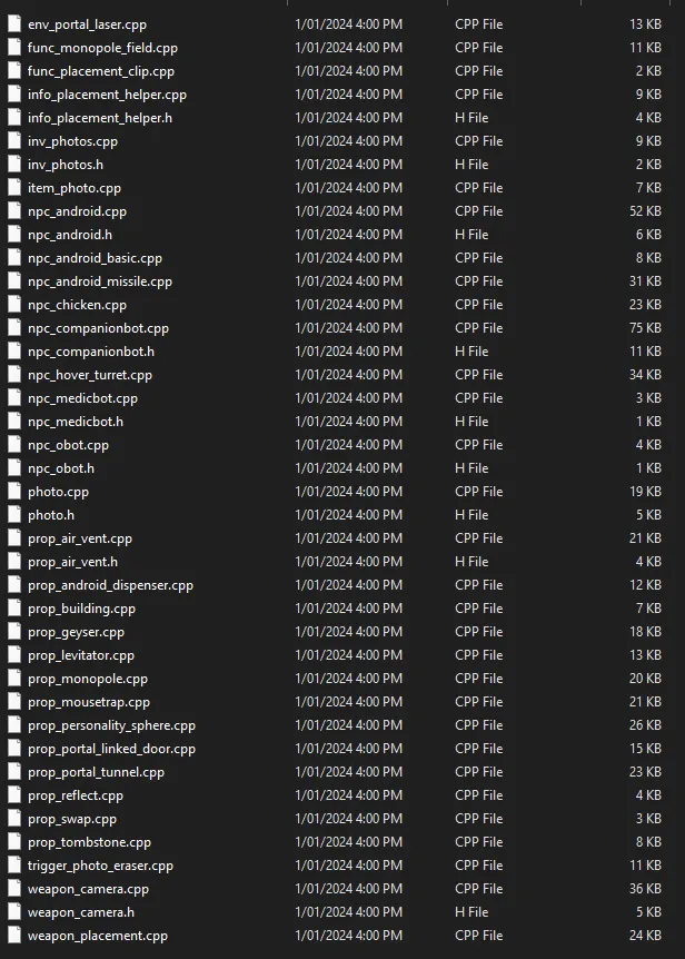 Sal_Predebut's tweet photo. BREAKING PORTAL 2 NEWS!:

The source code for "F-STOP", aka "Aperture", the iteration of Portal 2 developed during 2008, leaked in it's entirety.

This leak also contains the code from some other Directed Design Experiments as well, some being 'Margharita' and '2 Bots 1 Wrench'. https://t.co/HqOgJGxWNF