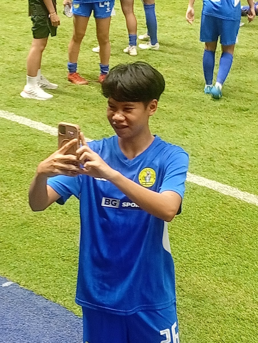 Yokgammad's tweet photo. I've an experienced moment to watch the Women's Football at True BG Stadium in Pathum Thani for the first time! (These photos was taken in 23 August) https://t.co/OnOl7xJCRE