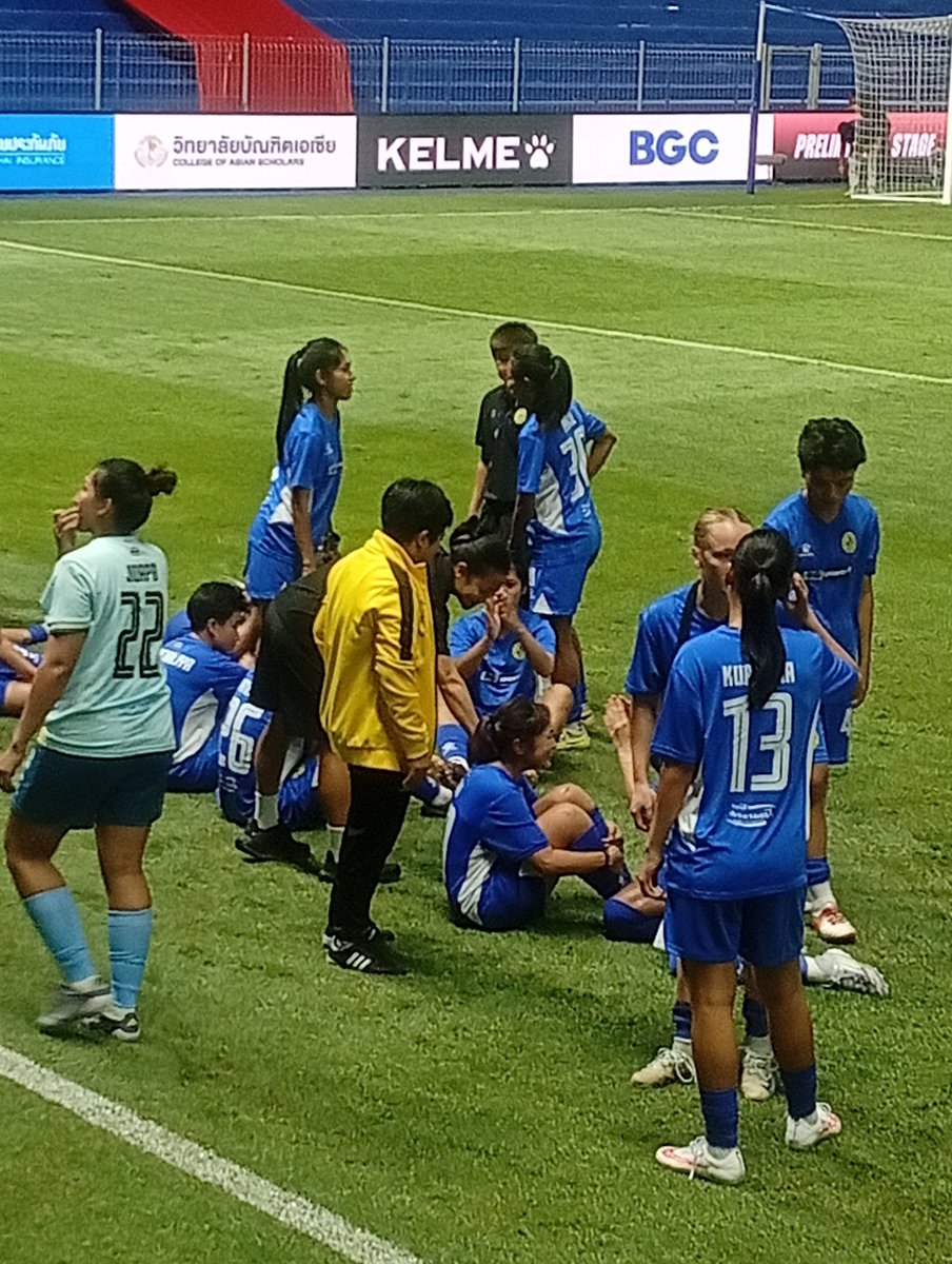 Yokgammad's tweet photo. I've an experienced moment to watch the Women's Football at True BG Stadium in Pathum Thani for the first time! (These photos was taken in 23 August) https://t.co/OnOl7xJCRE