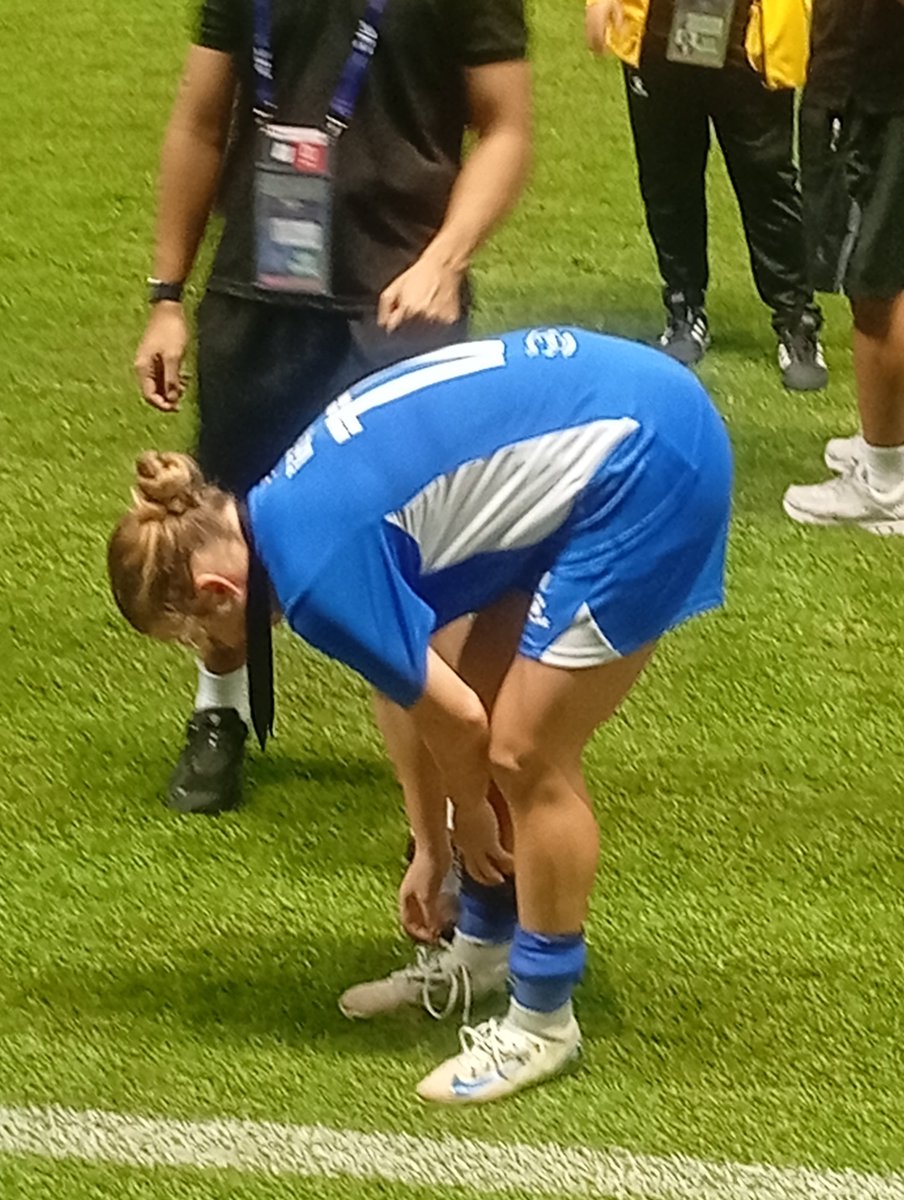 Yokgammad's tweet photo. I've an experienced moment to watch the Women's Football at True BG Stadium in Pathum Thani for the first time! (These photos was taken in 23 August) https://t.co/OnOl7xJCRE