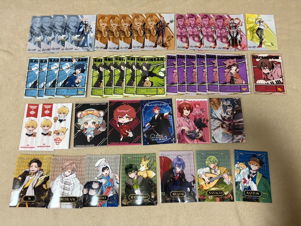 maryuchi___11's tweet photo. 高田村　高田村交易所　とびユニ　虹パラ　アルジャン　スペフェス　缶バッジ　ブロマイド　特典　交換　譲渡

求］１００円＋送料
譲］画像のもの

#高田村交換譲渡 #高田村交易所交換譲渡 #とびユニ交換譲渡 #アルジャン交換譲渡 #スペフェス交換譲渡　

１枚目は2L判 https://t.co/D6RJyNqsCf