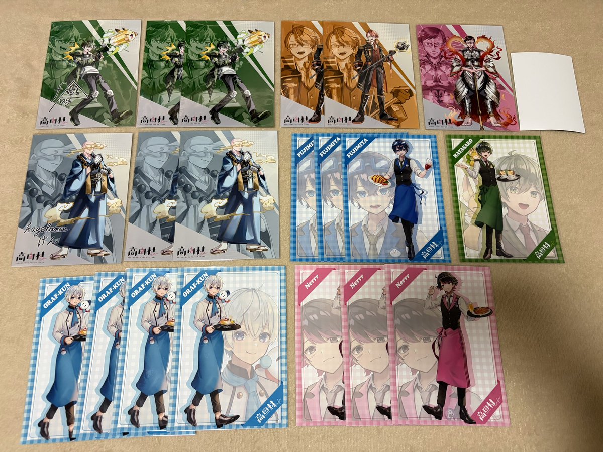 maryuchi___11's tweet photo. 高田村　高田村交易所　とびユニ　虹パラ　アルジャン　スペフェス　缶バッジ　ブロマイド　特典　交換　譲渡

求］１００円＋送料
譲］画像のもの

#高田村交換譲渡 #高田村交易所交換譲渡 #とびユニ交換譲渡 #アルジャン交換譲渡 #スペフェス交換譲渡　

１枚目は2L判 https://t.co/D6RJyNqsCf