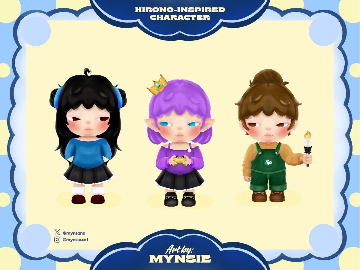 mynsane's tweet photo. HIRONO-INSPIRED OC COMMISSIONS ARE OPEN!🧸

What would your OC look like as a tiny collectible cutie? ✨
I’m now open for commissions to turn your OCs, personas, or favorite characters into cute, collectible-inspired artwork! 

🎀 SINGLE OC — $15
💕 COUPLE — $30

Send me a dm! https://t.co/ydC6f2TQbp