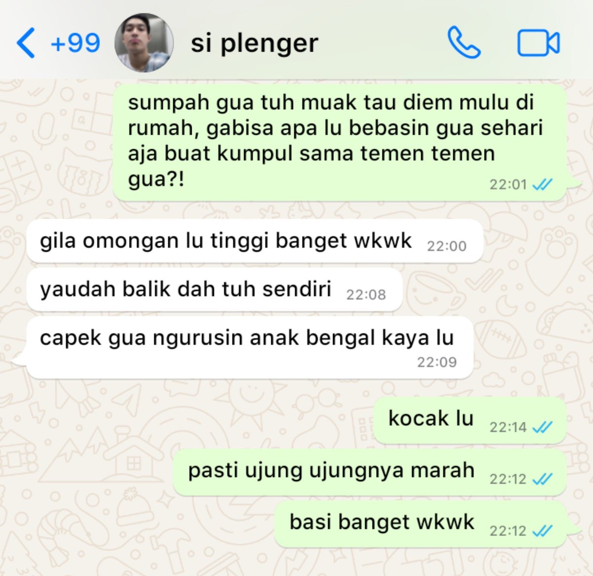 childdikaa's tweet photo. — what if kipeng cape ngadepin sikap mada yang gapernah ngehargain dia sebagai suami.

#tingmeen au [Kipeng &amp; Mada] https://t.co/P5yZ9JLw4K