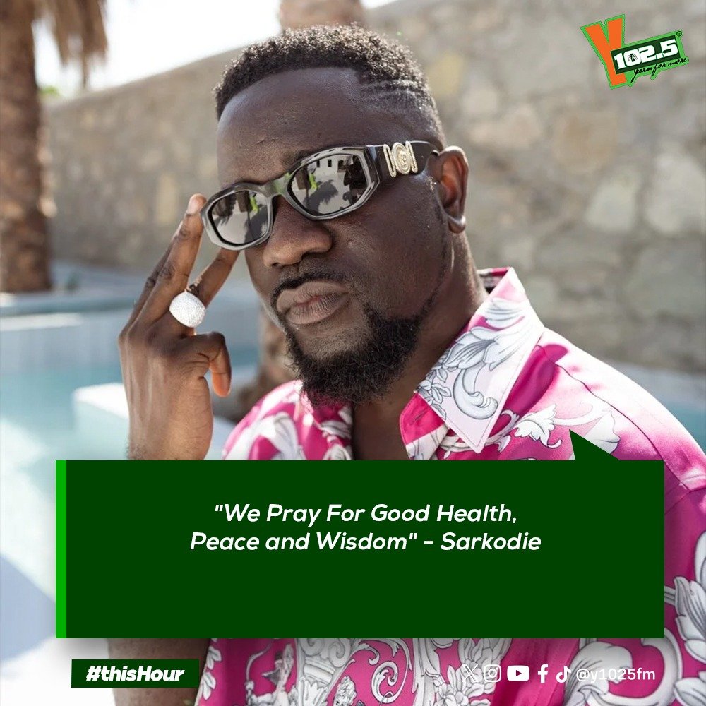 y1025fm's tweet photo. Landlord, @sarkodie 's fervent prayer 

#ThisHourOnY #fypシ゚ #YfmGhana https://t.co/sUMHtFloza