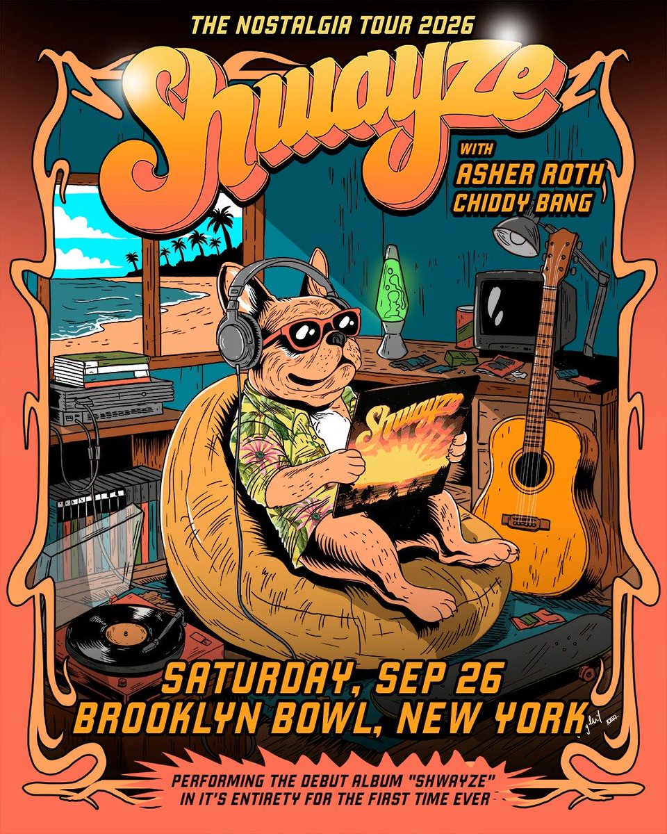 baragendanyc's tweet photo. Tonight at 8:00 PM @brooklynbowl
@Shwayze brings The Nostalgia Tour to Brooklyn with @realchiddy and @AsherRoth for a night built around the late-2000s and early-2010s era of alternative and pop-leaning hip-hop.
#NYCHipHop #NYCEvents #HipHopEvents #BarAgendaNYC https://t.co/Wv6O4YVD8U
