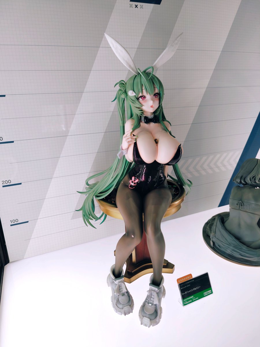 zettonhatuoi3's tweet photo. 【メガホビEXPO2026⑦】

コトブキヤさんのこのソーダかなり良いと思うんですよね(´・ω・`)ソーダの少しぼーっとしてる感じも表情に出てて

あと破れて挟まってて(´・ω・`)

1/4なんで耳込みで高さ50センチくらいありますけどね！(´・ω・`) https://t.co/0K6718bNyQ