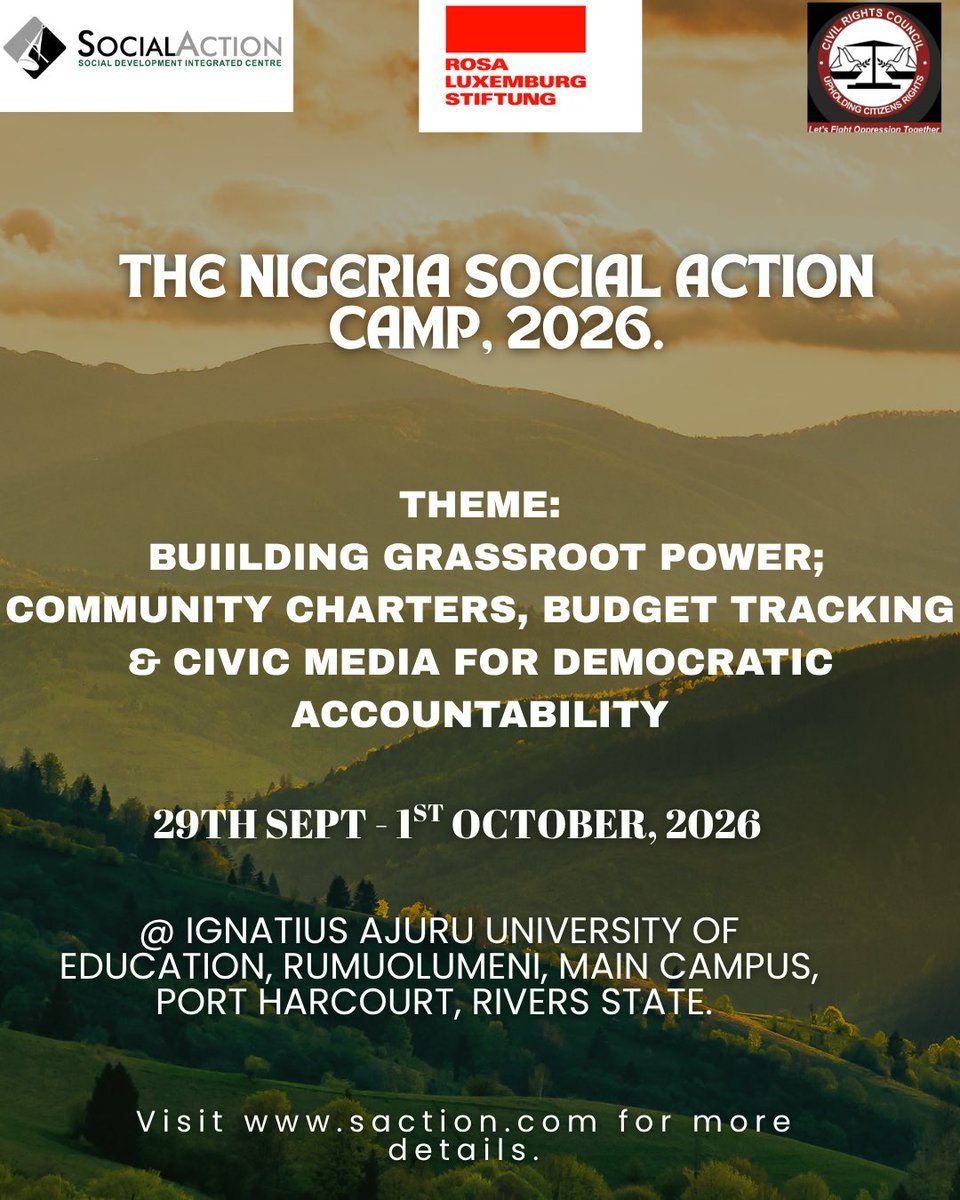 SocialActionNg's tweet photo. https://t.co/J2CnAqDskH