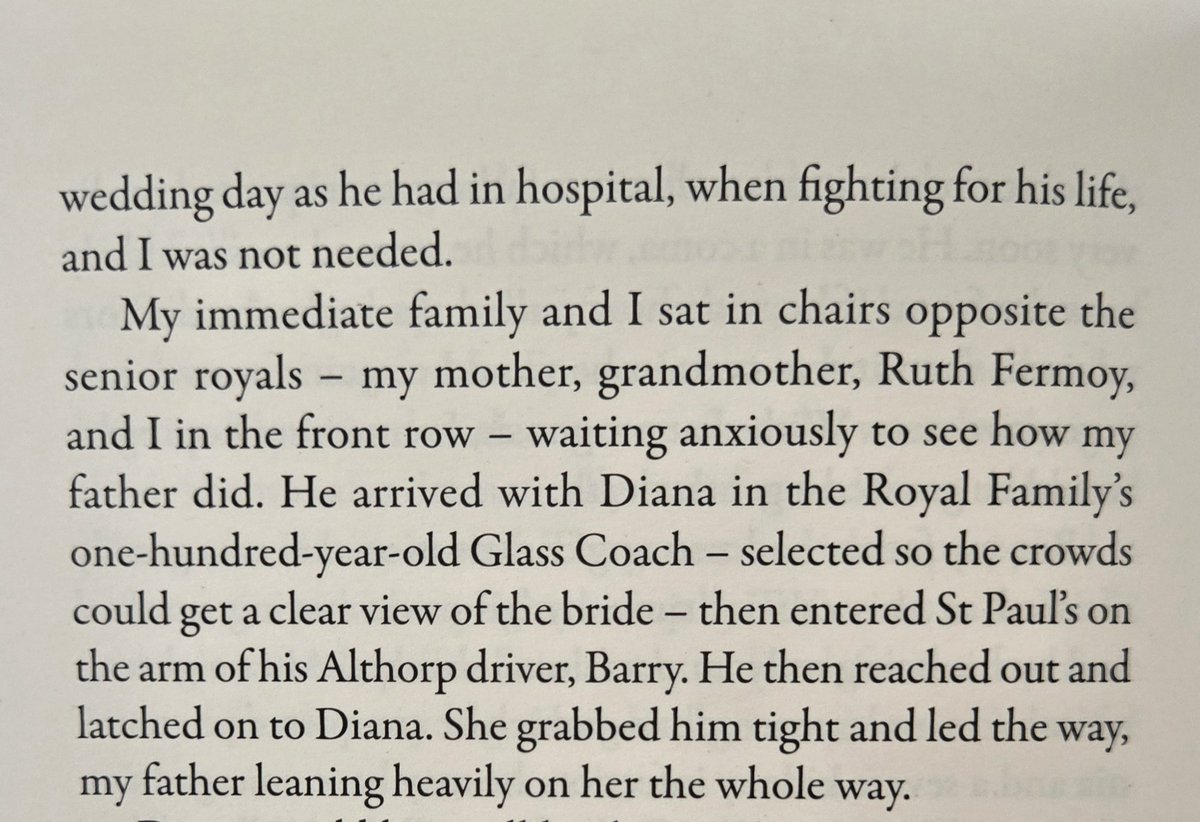 h_desires's tweet photo. Reading this excerpt from Swan Song reminded me that a devoted and loving father would move mountains to be at his daughter's side on her wedding day, instead of prioritising interviews with the UK media.
#SwanSong https://t.co/tYKfOVBbUX