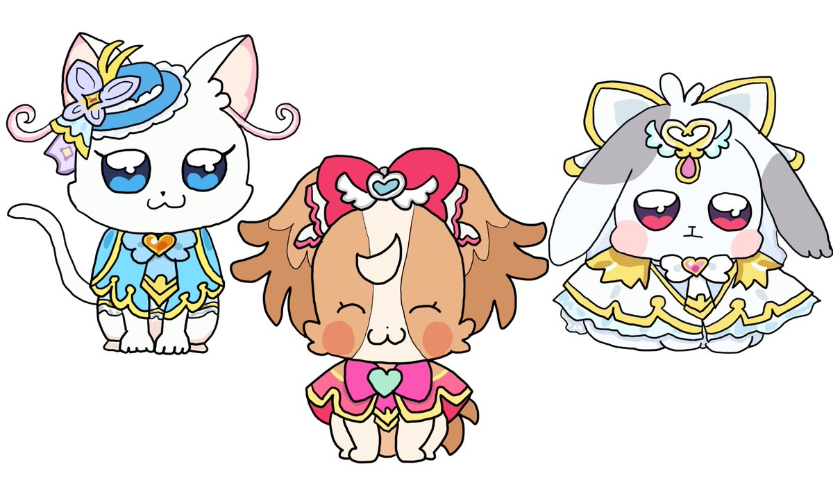 sayacarisma's tweet photo. わんだふる探偵プリキュア！ https://t.co/ne8V1qTpR0