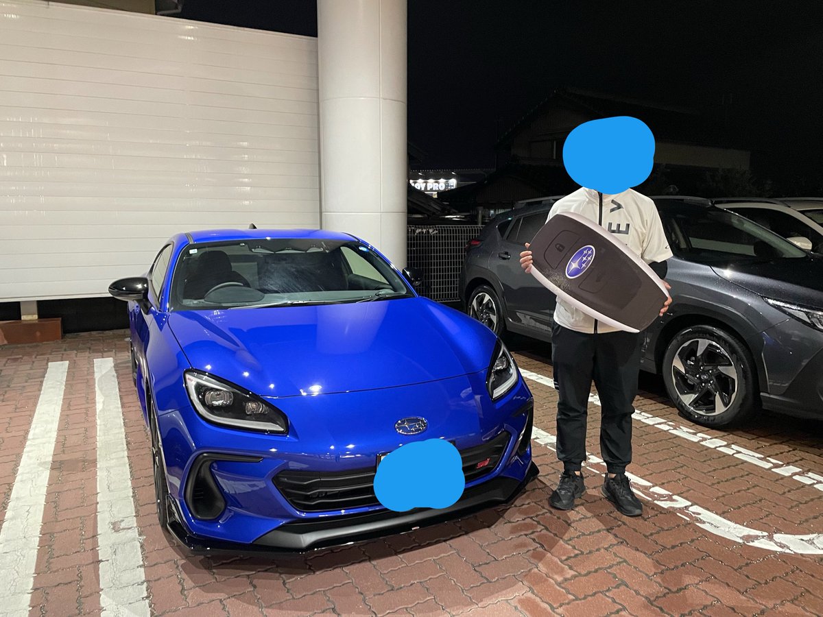 ls69tsu's tweet photo. BRZ本日納車しました！ https://t.co/56mIFlyKQk