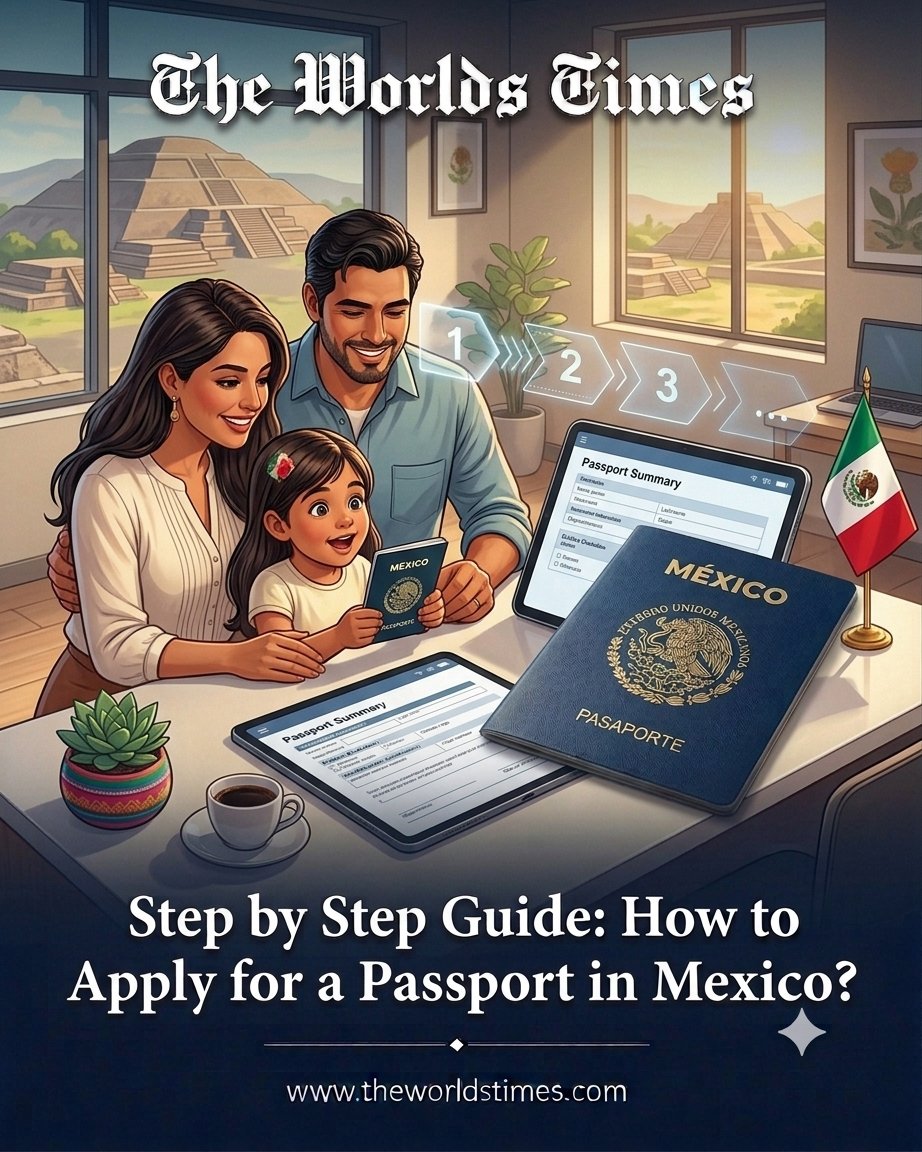 theworldstimes's tweet photo. Step by Step Guide: How to Apply for a Passport in Mexico?
Read More: https://t.co/emiPtFK8zD
#MexicoPassport #MexicanPassport #Passport #MexicoTravel #TravelMexico #MexicanCitizens #TravelDocuments #MexicanGovernment #MexicoLifestyle #InternationalTravel #TheWorldsTimes https://t.co/1firmfwgCE