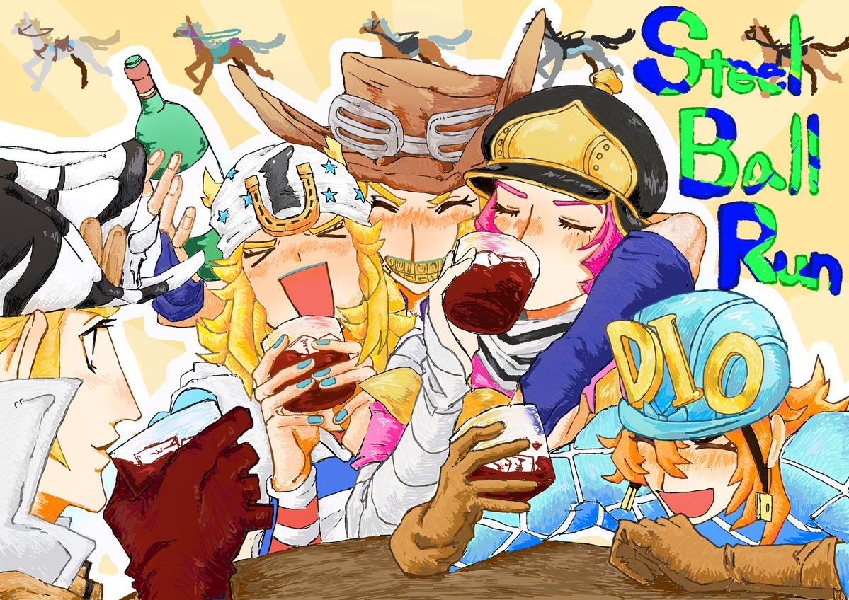 BnmrTksk82926's tweet photo. 🐎祝‼️SBR放送開始‼️🐎 #jjba https://t.co/gf15WYwwYV