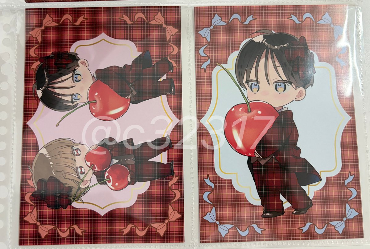 c32317's tweet photo. 【交換】ハレルヤベイビー ぱしゃこれ

譲　画像1~2枚目 アニメイト特典
求　画像3枚目 赤枠

ゆる募集
郵送のみ
コンプ目的
レアは比率違いの交換可能(上段優先です)

FF外からでも気軽にお声掛けください。 https://t.co/JFWgykE7yW