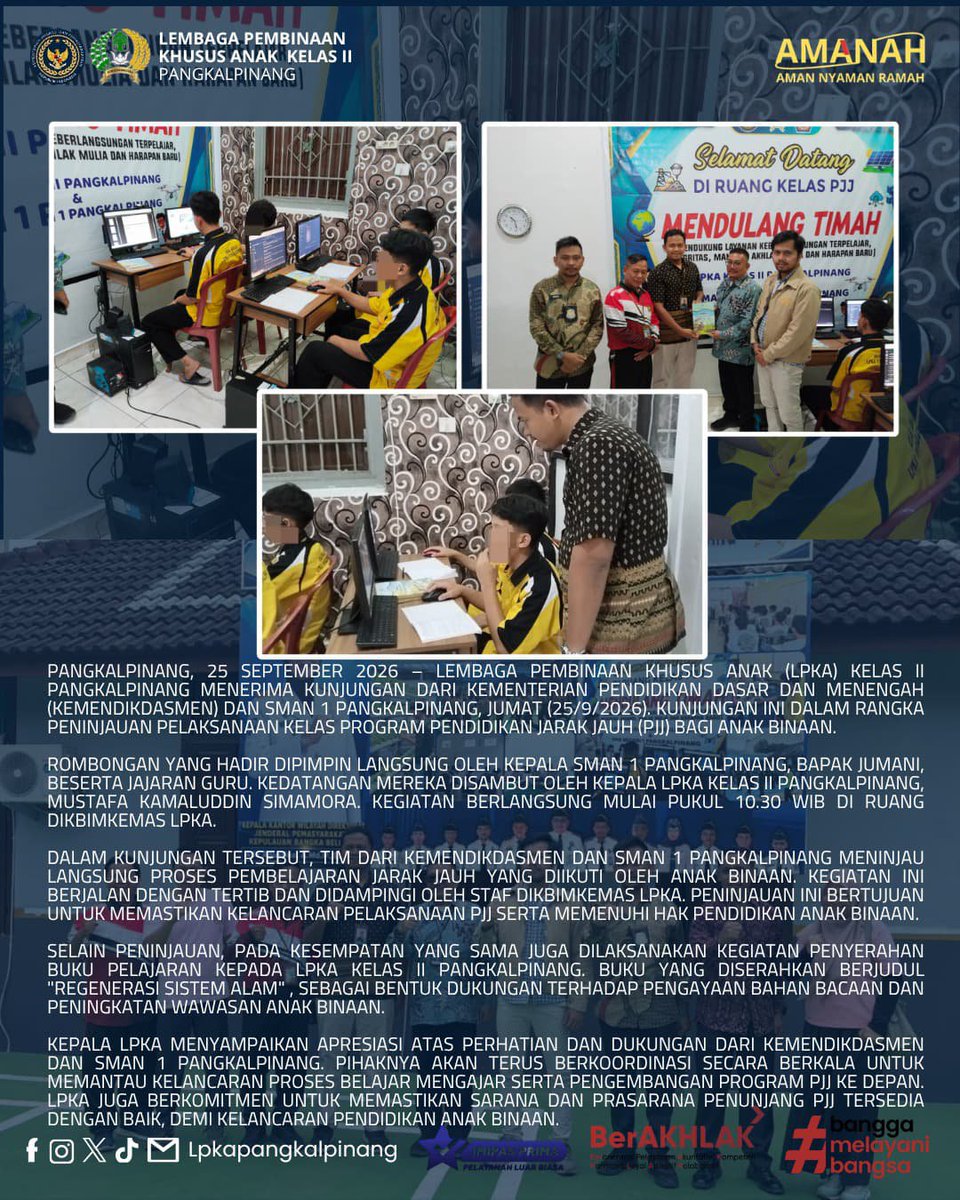 lpkapkpinang's tweet photo. @ditjenpas
@pemasyarakatanbabel 

#kemenimipas
#guardandguide
#ditjenpas
#pemasyarakatanbabel
#kanwilditjenpasbabel
#LPKAPangkalpinang
#setahunberdampak https://t.co/uk3gDliEw3