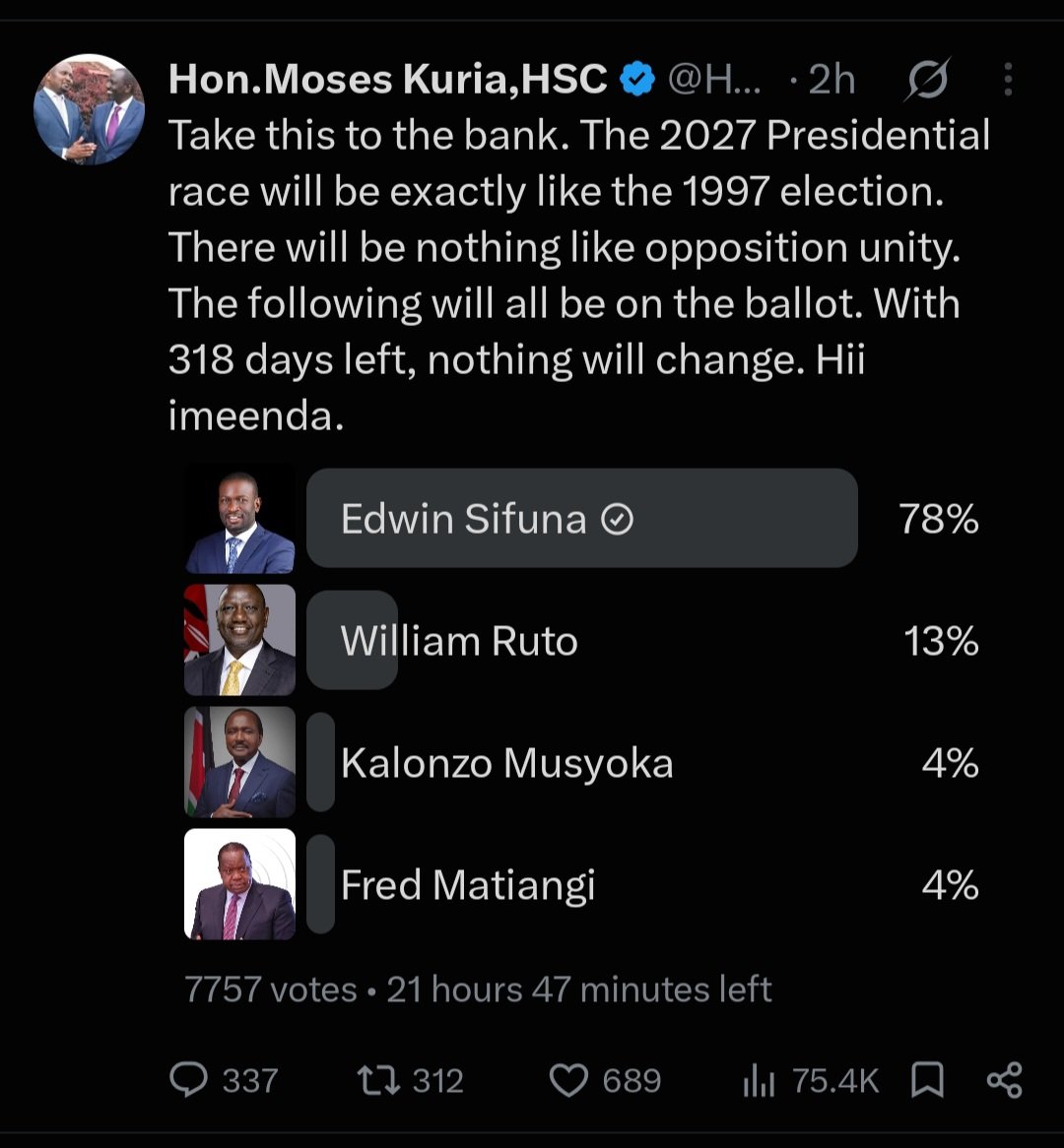 tonykagoh's tweet photo. @HonMoses_Kuria Kunywa maziwa zishuke old man https://t.co/ChJKdiGD9y