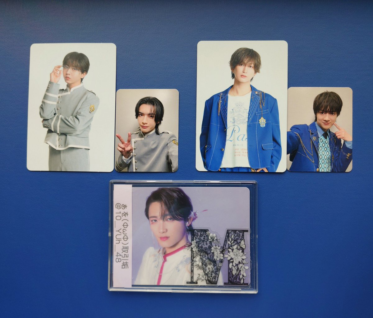 10_YUh_48's tweet photo. 【交換】
EBiDAN YES!東京 Y!東 スペシャルトレカ
SUPER★DRAGON 原因は自分にある。

譲】画像参照
伊藤壮吾 池田彪馬 長野凌大 武藤潤

求】桜木雅哉

お気軽にお声がけ下さい
9/27DRA FES 大阪・10/12運動会・梅田から西宮北口にて交換または郵送にて対応 https://t.co/VxR8G8M00V
