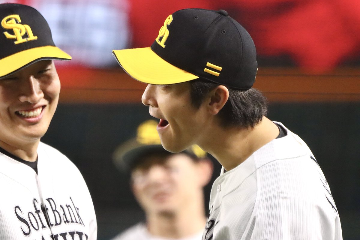 Hyper_Beam15O's tweet photo. ハリーくん相手のイキリ方やばい笑笑笑笑

#sbhawks 
#柳町達 選手 https://t.co/KNRf5KvfXT