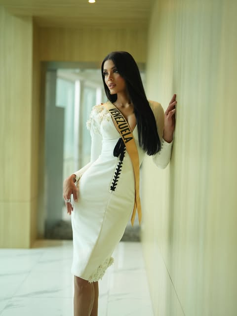 luisandrita's tweet photo. La firma Koii se hace presente en el Miss Grand International 2026 con un vestido para la representante de Venezuela, Lady Di Mosquera. Gracias. https://t.co/5kyKPms4qR