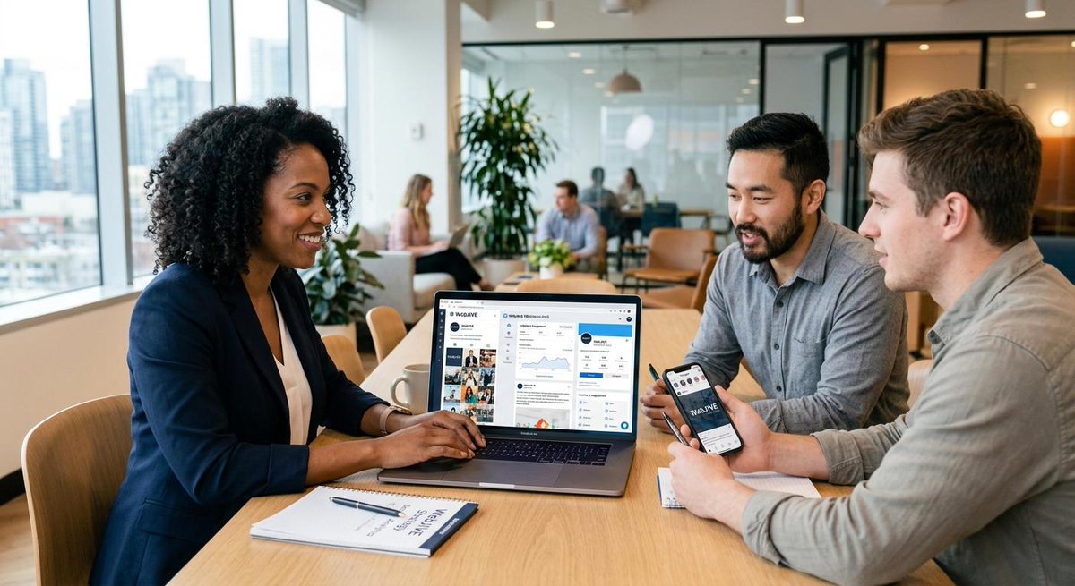 webjive's tweet photo. Building a loyal community requires more than just posting; it demands genuine connection. WebJIVE crafts authentic narratives that elevate your brand across platforms and drive real engagement. Let us help you grow your audience today. #SocialMediaMarketing #WebJIVE https://t.co/G7yDKecOqv