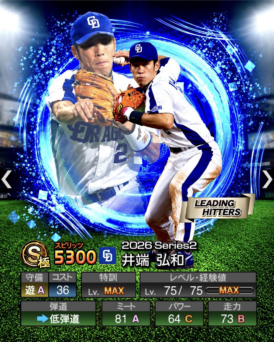 tankeotoko's tweet photo. 名コンビセレクションとか来ないかな笑
背景に相方とかいたらかっこいいのになー
#プロスピa  #中日純正 https://t.co/j2zQz2htUF