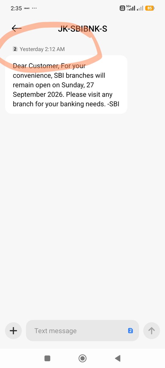 PSMangat's tweet photo. @RBI I want to complain against @TheOfficialSBI for sending messages at inappropriate time and ruining my sleep. 2.12 am and 3.49 am https://t.co/00ReWtIdFX
