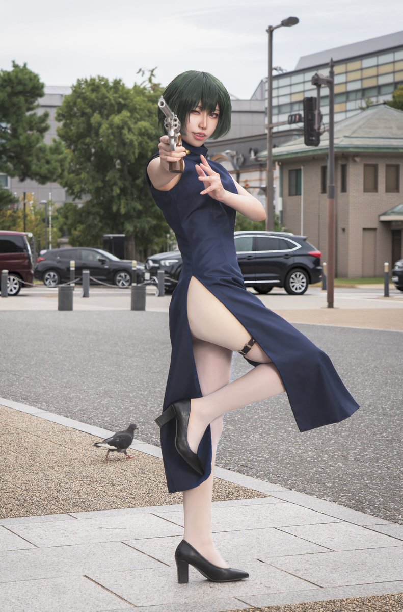fw_n0's tweet photo. 【COS 】 ※露出対策済
呪術廻戦　禪院真依

p.( @dokkun6 )

#アコスタ京まふ https://t.co/LIl49HDqZX