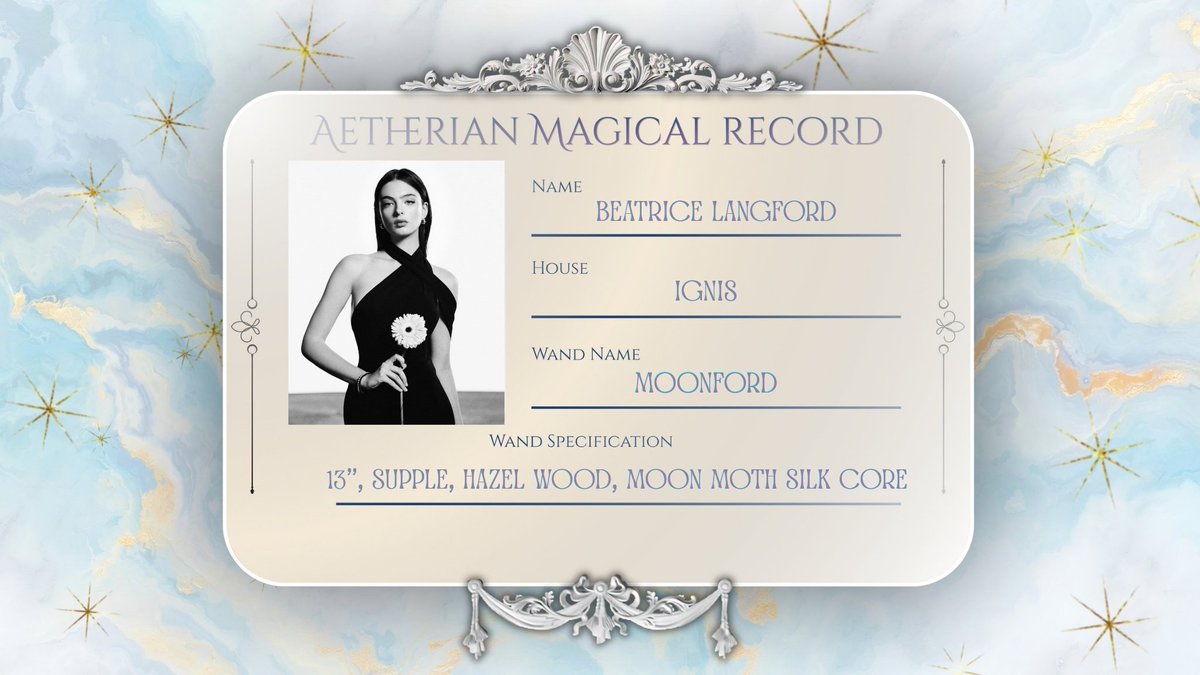 DEVAAaeth's tweet photo. @aetheriacademy Maybe Moonford suits me because it reflects a lot of who I am. I’ve always been quite intuitive, sensitive to things others might overlook, and willing to adapt when life takes an unexpected turn. I suppose the wand simply knows me better than I thought it would. https://t.co/pgdix9vac6