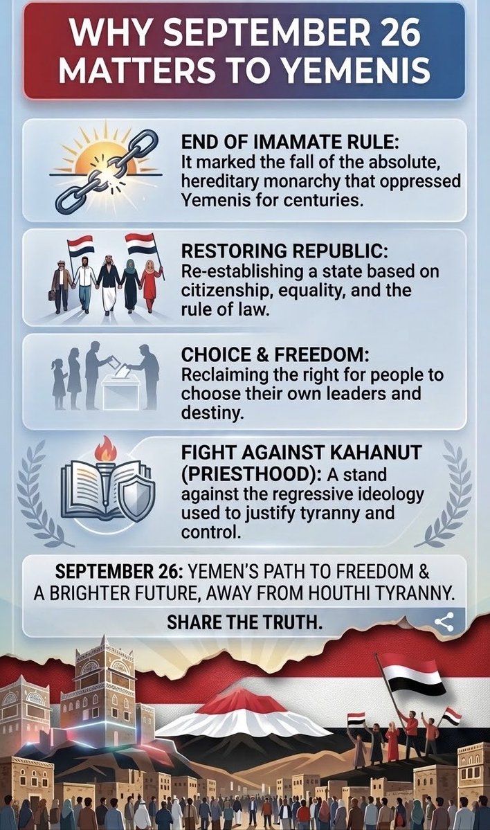 BURHANALMERDAS's tweet photo. #٢٦سبتمبر #اليمن 
#Yemen #26September https://t.co/LKX9zmizpK