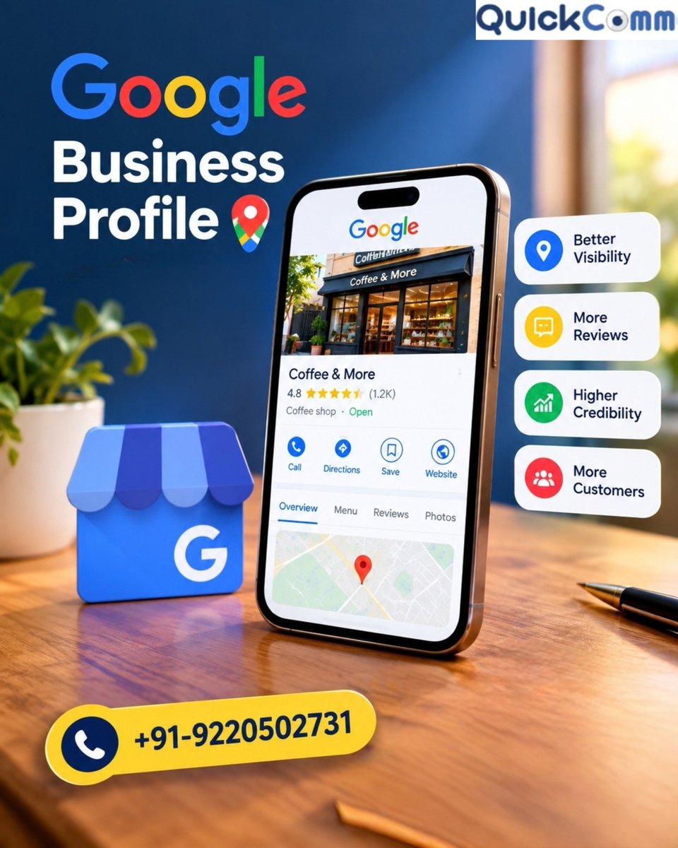 Quickcommtech's tweet photo. Someone nearby is searching for what you sell. 👀📍

The real question: Will they find you—or someone else?

Build a stronger Google Business Profile with QuickComm.

📞 +91-9220502731

#GMB #LocalSEO #GoogleMaps #QuickComm #BusinessGrowth #DigitalMarketing https://t.co/TXNjVcNEIS