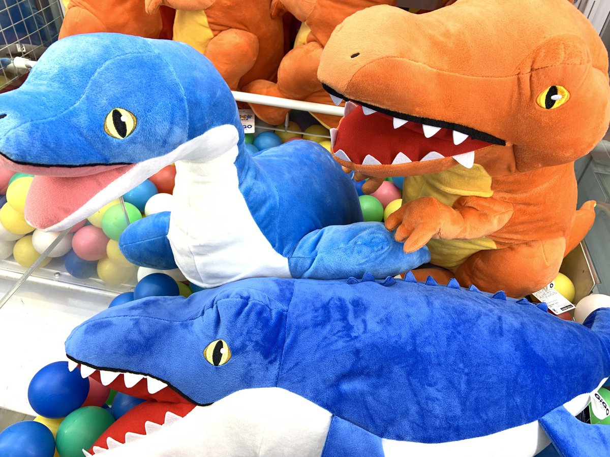 GiGO_Chiyoda's tweet photo. 〈🦕プライズ景品入荷情報🦖〉

GiGO限定
🦈恐竜どでかじゃんぼモササウルス
🦖恐竜どでかじゃんぼスピノサウルス
🦕恐竜どでかじゃんぼフタバサウルス

本日入荷いたしました🌈
皆様のご来店お待ちしてます🤗

#恐竜どでかじゃんぼ
#GiGO
#GiGOジョイフル本田千代田 https://t.co/nnaXBRaTjx