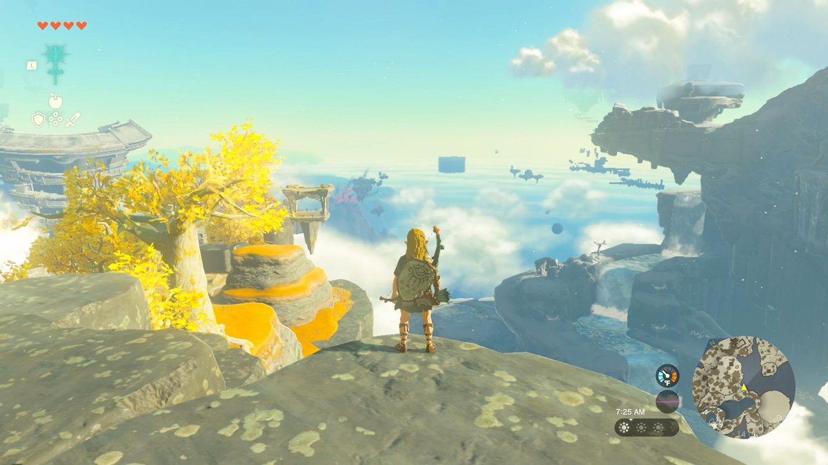 ineffablecroft's tweet photo. Detenerse un momento, soltar el mando y simplemente contemplar el horizonte.

Pocos juegos logran transmitir esta sensación de libertad absoluta

🏔️🦅

¿Qué juego os ha hecho sentir así recientemente?

#Zelda #TearsOfTheKingdom #NintendoSwitch https://t.co/UYjKtm73cK