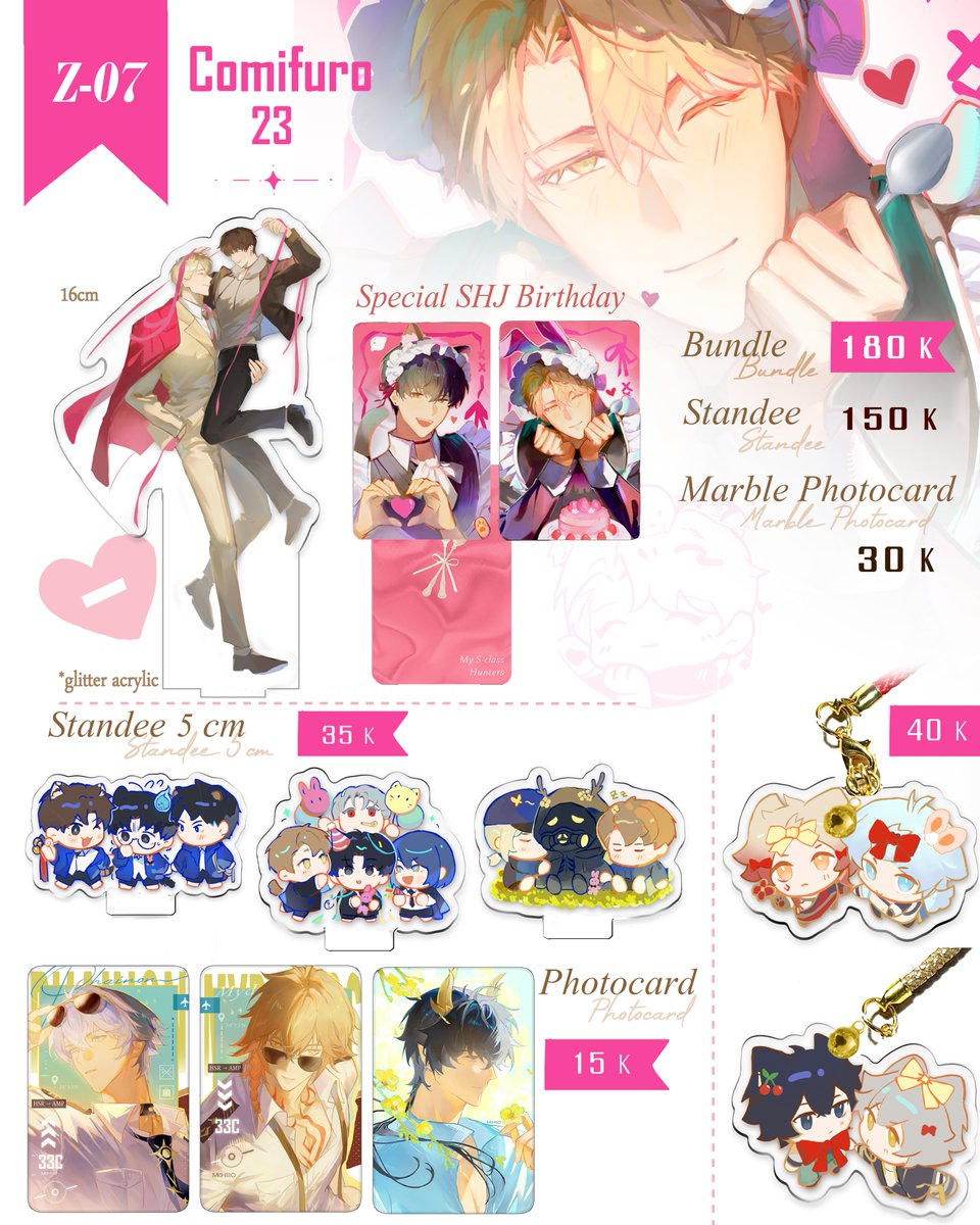 mchii0's tweet photo. [RESHARE IS APPRECIATED]
🎉GIVEAWAY+ PRE-ORDER (BATCH 2) OPEN 🎉

Winner can win merchs worth 120k

HOW TO JOIN:
✨Repost, like and tag a friend!

#cf23 #cf23catalogue #comifuro23 https://t.co/D0KH59FbFA