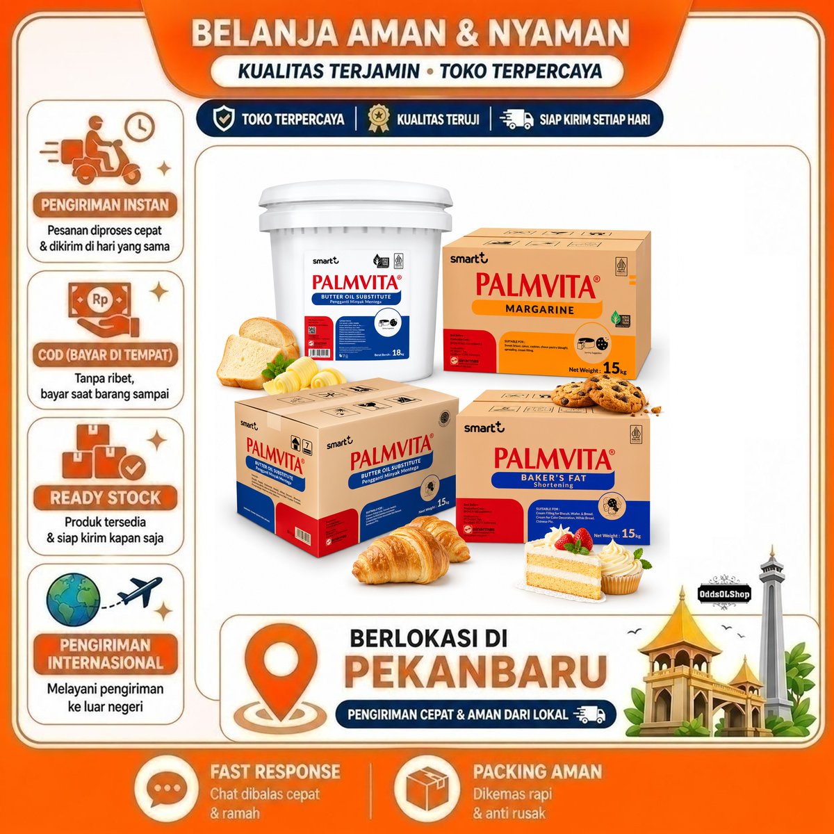 oddssexy's tweet photo. Palmvita Bos / Butter Oil Substitute / Pengganti Minyak Mentega / Margarin / Margarine / Bahan Kue https://t.co/1NARm1iwlm
