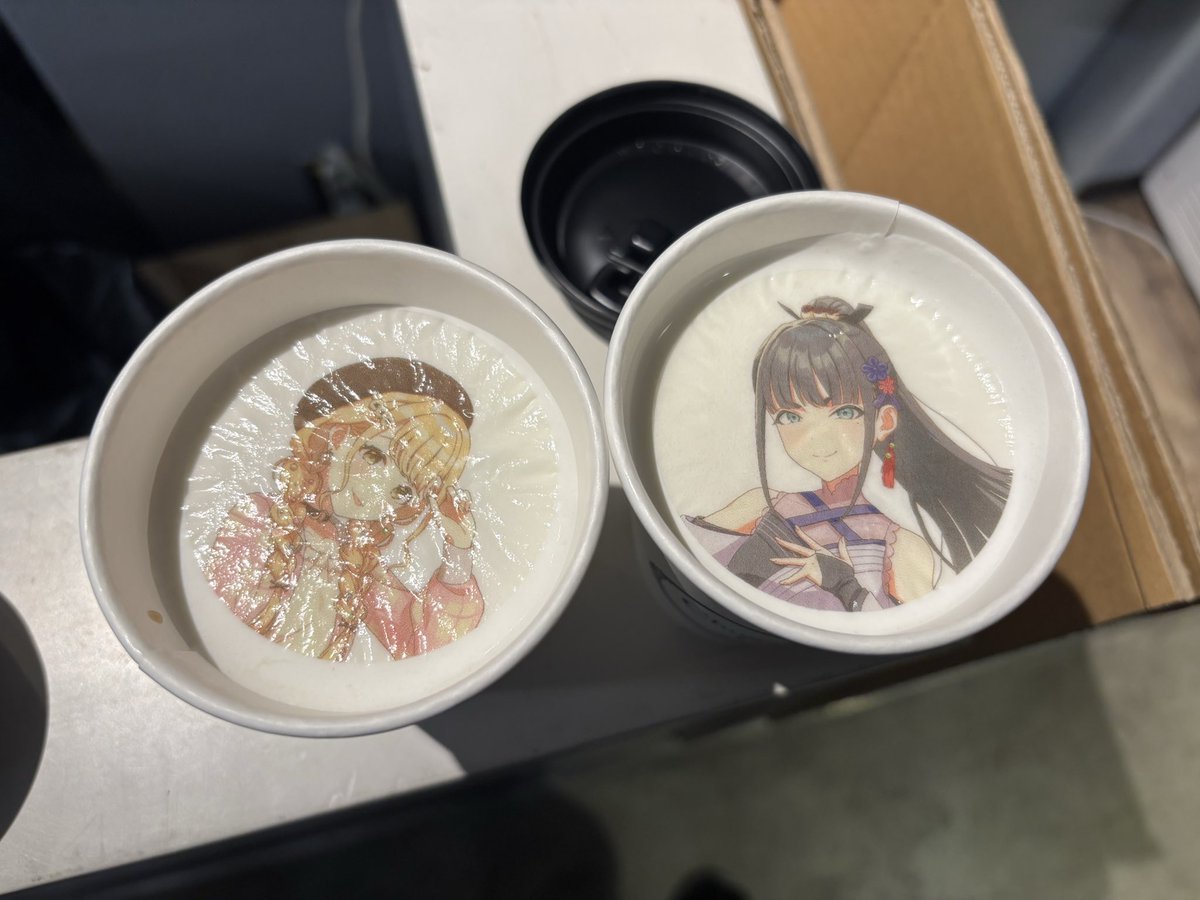 heatman_exe's tweet photo. そういえば例のランダムラテはことねと燕でした。 https://t.co/C57hroGzKo