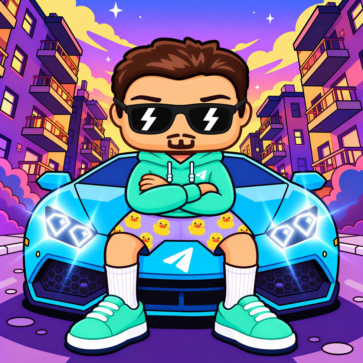 volya_ton's tweet photo. First we make the fucking ducks fly. 🐥🚀
Then we buy the Lambo.
Let them call it luck. 🍀 

$UTYA $VOLYA https://t.co/K3caY3Nlav