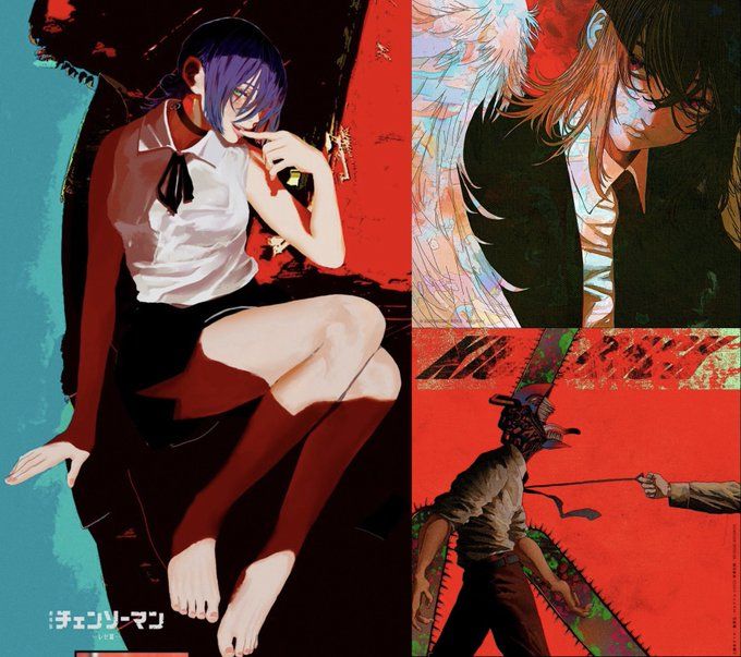 CSMvizuals's tweet photo. Kenshi Yonezu’s Chainsaw Man art https://t.co/mT6eQqpP4b