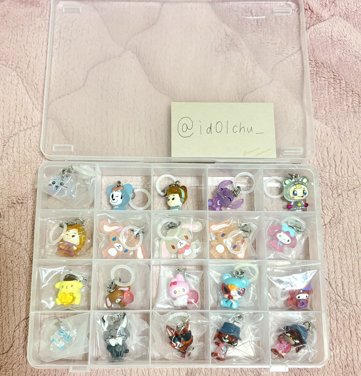 id0lchu_'s tweet photo. めじるしアクセサリー ヒスミニ ちいかわ ナルミヤ ディズニー mikko シュガーバニーズ サンリオ ガチャ 交換

譲 1枚目
求 2、3枚目 ＞その他可愛いめじるし

都内手渡し可能な方のみ
レート考慮お願いいたします。お気軽にリプお待ちしております！ https://t.co/nQdDCq0w94