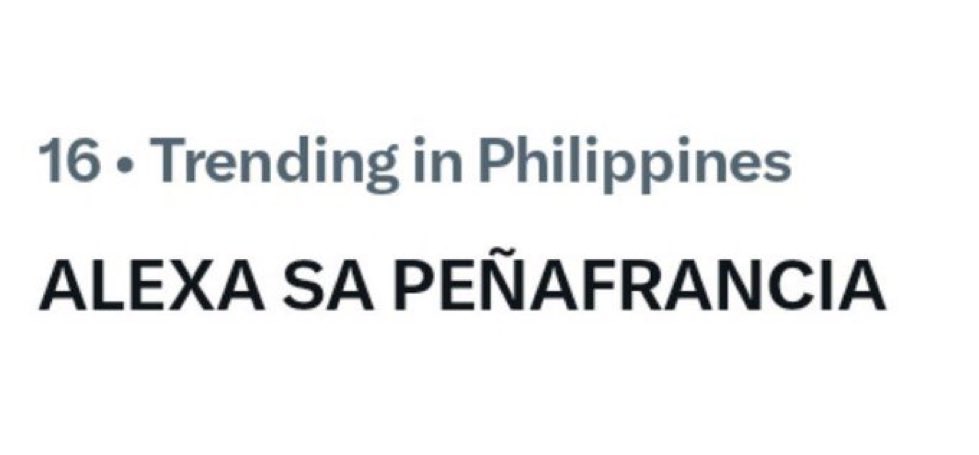 willdoit23's tweet photo. Ang bilis! Sixteen nah! Salamuch sa mga nakikitrend!

ALEXA SA PEÑAFRANCIA

#AlexaIlacad https://t.co/rPUyIUA49a