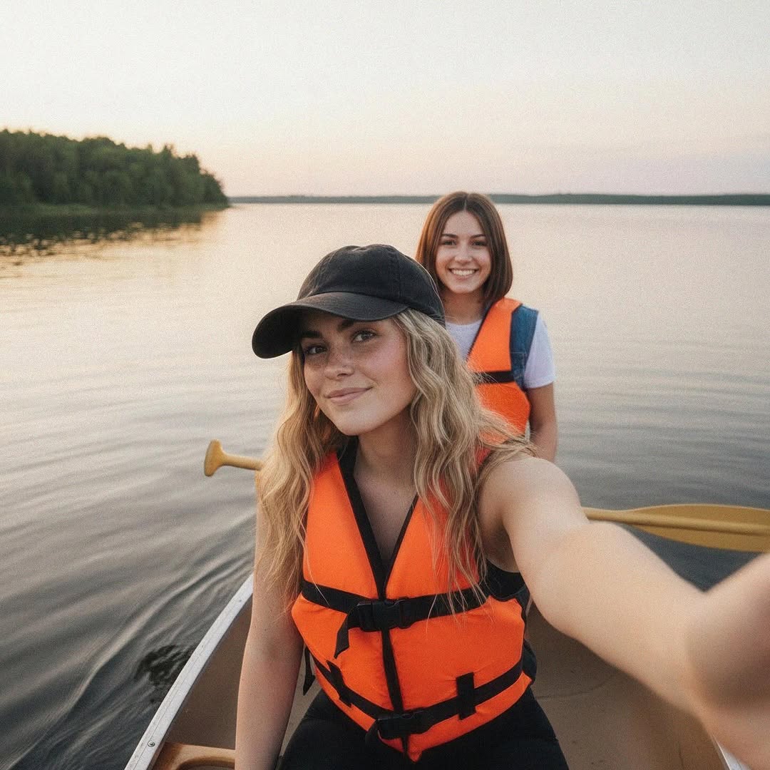Sandro_Baniuk's tweet photo. surviving the outdoors one canoe at a time🌲 #campingweekend #canoegirl #midwestsummer #lakegirl #thegreatoutdoors https://t.co/s79DrXczCq