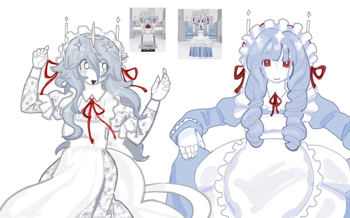 meebleunless's tweet photo. I found this forgotten challenge in my storage, drawing every single eunoia cosplay of mine..
May continue or not, here's the deal! (2/40) https://t.co/artY6w9nXo