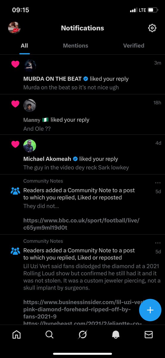 Mokob399's tweet photo. Murda liked my reply 😭😭 mom I made it https://t.co/U1h3sU9lUA