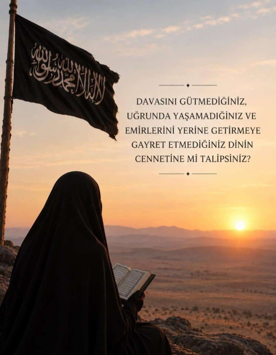 hfsshfk's tweet photo. Cennet, samimi bir gayret ve hakiki bir teslimiyet ister. Allah'ım muvaffak kıl... https://t.co/3QABQdyNdf