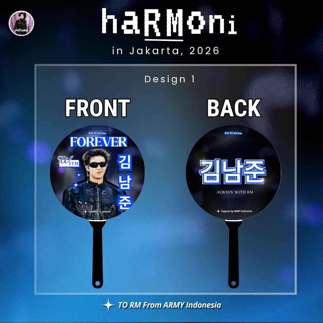 RM_TeamIna's tweet photo. Guys! Sebentar lagi september akan berakhir, konser akan dimulai kurang dari 100 hari lagi. Yuk bantu kami segera capai target donasi https://t.co/iqphlKGyl7 dan bantu pilih design terbaik dari yang terbaik 👇🏻. Akan ada 2 round ya. 

#haRMoniJKT #UnityforRM #RM_ArirangJakarta https://t.co/pN5qIPKckL