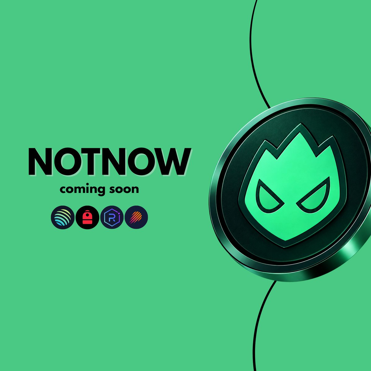 notnowdotfun's tweet photo. FINALLY, it's time to launch our own token on SOLANA! 

Ticker: $NOTNOW

18% of the TOTAL SUPPLY will be AIRDROPPED equally among all the wallets below, just interact and drop your SOL addresses https://t.co/Aou5nVqj4C